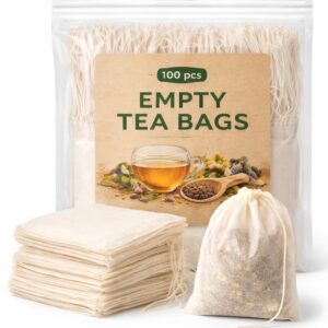 Empty tea bag